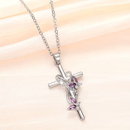 Vine of Grace Necklace – Stainless Steel