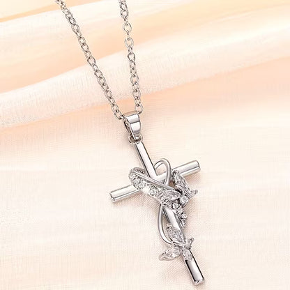 Vine of Grace Necklace – Stainless Steel