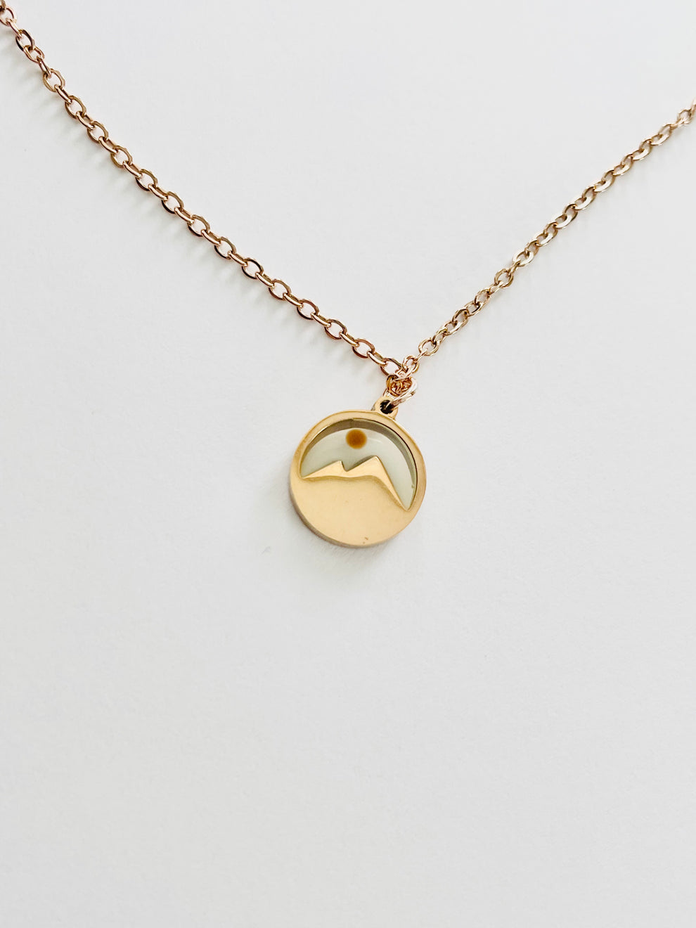 “Walk by Faith” Mustard Seed & Cross Necklace