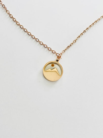 “Walk by Faith” Mustard Seed & Cross Necklace