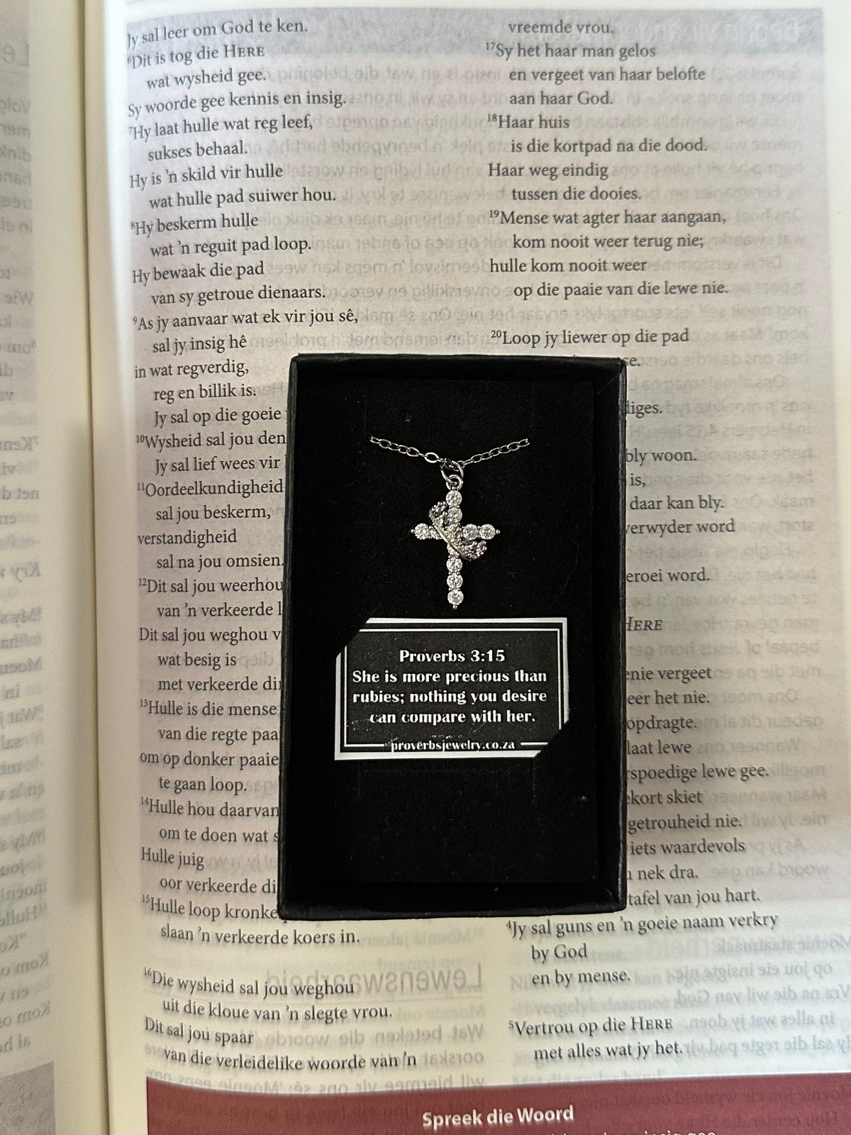 Crowned in Faith Cross Necklace (Gold & Silver)